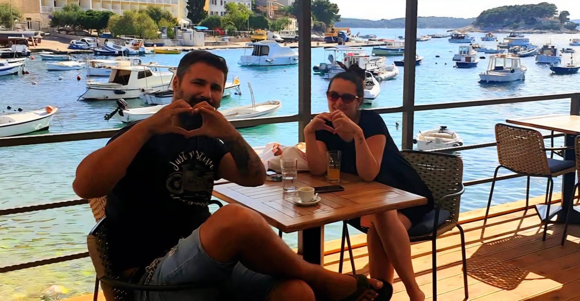 Igor and Matea — founders of Eywa Hvar